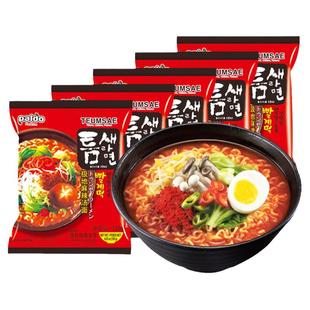 韩国进口paldo八道极地麻辣汤面热辣正宗韩式速食方便面泡面拉面