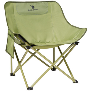 骆驼户外月亮椅野营露营椅折叠椅写生钓鱼桌椅躺椅野外野餐椅子