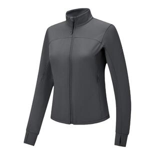 特步运动修身立领外套女收腰显瘦健身服2024春季新款976328060465