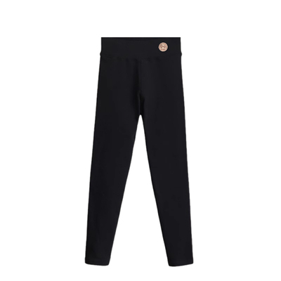 女童打底裤秋冬加绒加厚2025新款女宝外穿一体羊羔绒保暖秋裤薄款