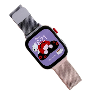 适用华为FIT4手表表带FIT3手表带智能运动4pro米兰尼斯腕带watchfit金属磁吸新款fit表链watch三四代女秋冬男