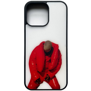 原创kanye欧美嘻哈手机壳侃爷小众美式自制周边防摔全包磨砂保护壳适用iphone16pro15promax14