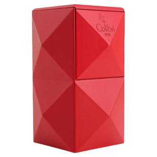 美国科乐比Colibri雪茄打火机台式金属3火直冲防风火焰