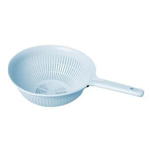 长手柄沥水篮塑料淘米盆篮子淘米箩厨房带手柄洗米器圆形筛洗菜盆