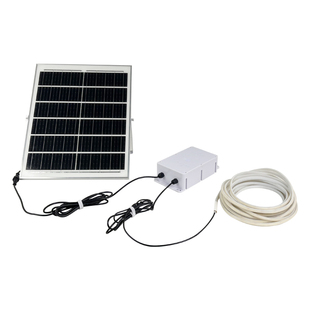 阳台led灯带天黑自动亮灯庭院花园氛围长条灯户外防水太阳能充电