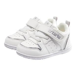 卡特兔加绒板鞋宝宝冬鞋男女童鞋软底学步鞋保暖小白鞋儿童机能鞋