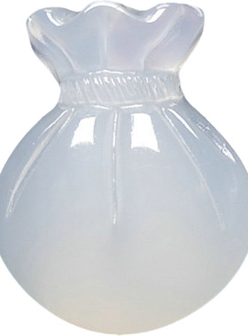 吊坠玉髓玛瑙钱袋子项链挂件饰品