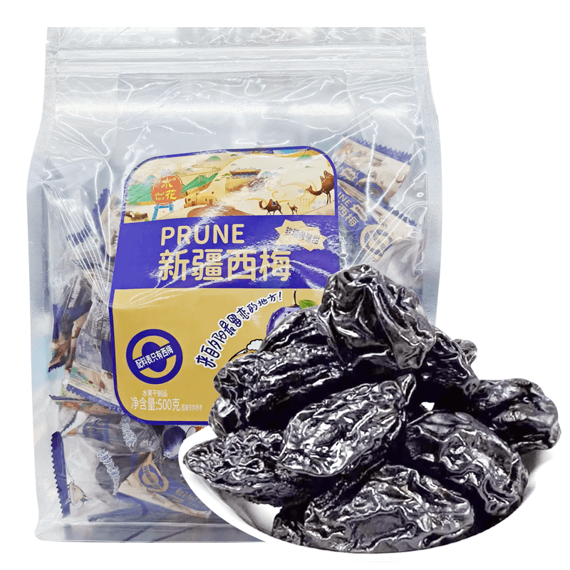 水花牌新疆西梅干酸甜肉厚软糯