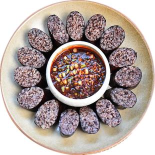 延边朝鲜族米肠糯米血肠韩国美食延吉米肠500g东北特产送蘸料包邮