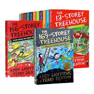 小屁孩树屋历险记13册 英文原版 The 13 26 39 52 65 78 91 104 117 130 143 156 169 The Treehouse疯狂树屋历险记桥梁章节书