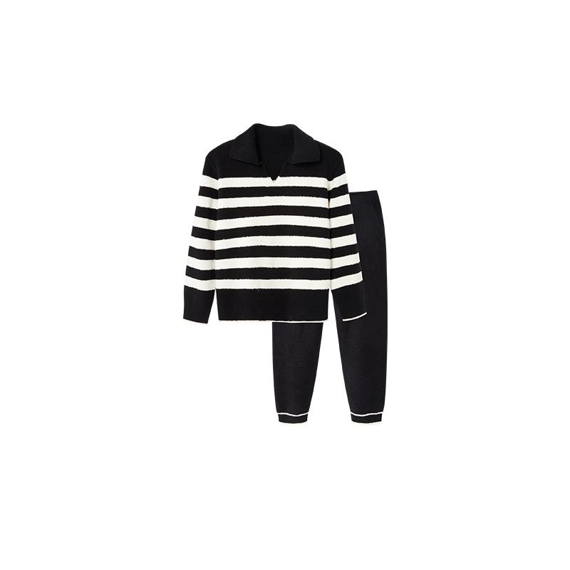 【5折清倉】ubras貼貼系列|慕斯絨家居服保暖情侶秋冬套裝睡衣