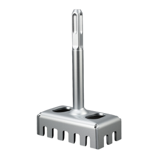 电工86线盒专用电锤钻头方柄四坑开孔器方形方孔插座底盒开槽神器