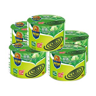 超威蚊香家用驱蚊艾草盘香驱蚊蚊香整箱批盘托室内蚊非儿童婴儿灭