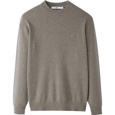 海澜之家修身纯羊毛半高领针织衫