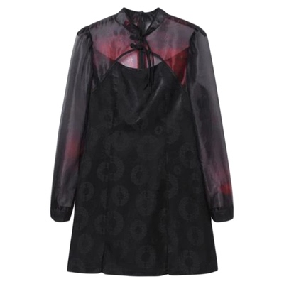 鸟撒柜清仓捡漏女装夏长袖连衣裙