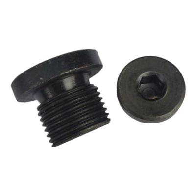 发黑堵油法兰面细牙螺丝内六角