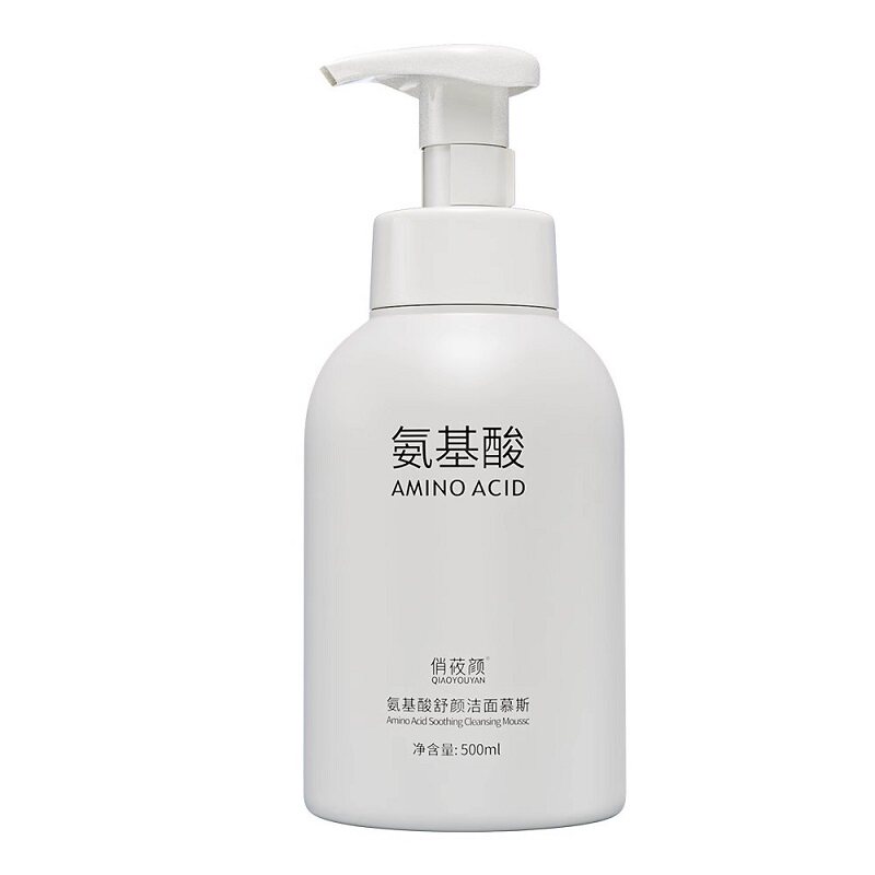 氨基酸洁面慕斯500ml俏莜颜