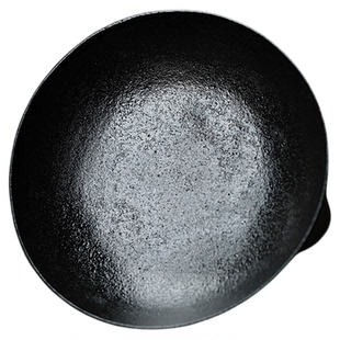 不亦室 云龙手作 黑釉三足壶承 干泡台 壶承