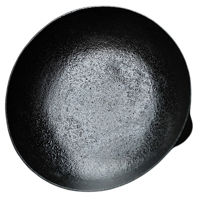 不亦室云龙手作三足黑釉壶承