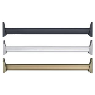 加厚衣柜挂衣杆柜内固定托横杆法兰底座卡扣配件柜子索菲亚衣通杆