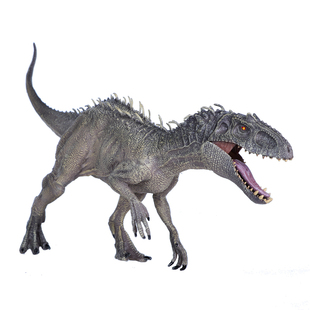 侏罗纪仿真暴虐霸王龙模型迅猛龙恐龙玩具狂暴龙儿童男生收藏礼物