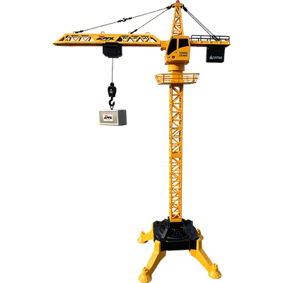 9通道合金遥控塔吊可吊3斤重物