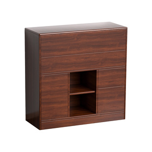 暗格实木储物柜多功能隐藏防盗家用大容量纯实木保险柜餐边收纳柜