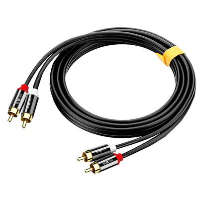 音频线晶华二对二双莲花