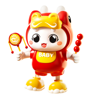 会唱歌跳舞的小兔子练习抬头训练婴儿玩具儿童唱歌智能电动机器人