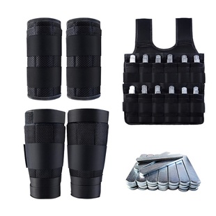 钢板铅块 负重沙袋绑腿 背心 跑步训练装备专用铁块康复训练绑腿