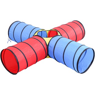 儿童彩虹阳光隧道感统训练玩具爬行筒钻爬洞宝宝毛毛虫彩虹幼儿园