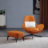 Полукожаный диван-кресло + подставка для ног (примечания по цвету)