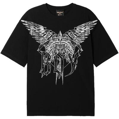 boylondon男女22炸街老鹰短袖