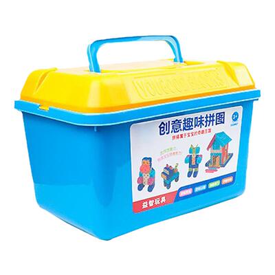 儿童大号雪花片拼图数字方块积木