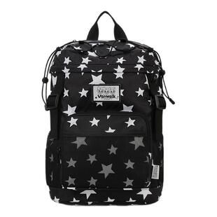 VANWALK 星星双肩包小号少女出游通勤轻便登山包学生小众书包ins
