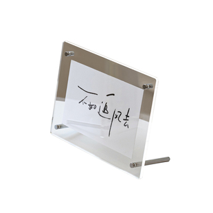 透明亚克力相框摆台打印6寸明信片挂墙展示架洗照片水晶桌面摆件