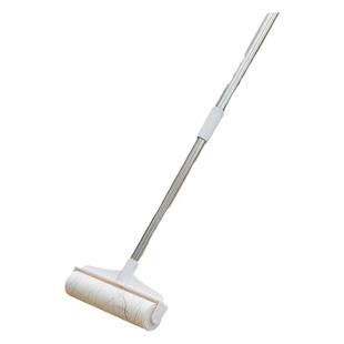 粘毛器滚筒伸缩长杆加长床上滚刷沾地板衣服黏粘灰尘头发沾毛神器