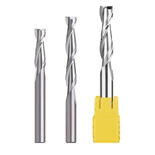 蓝科3.175加长双刃铣刀2刃木工开料刀密度板数控亚克力雕刻机刀具