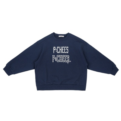 现韩国pchees大童运动套装字母