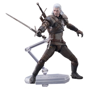 预定 GSC MF 巫师3：狂猎 猎魔人 figma 杰洛特 白狼 可动手办