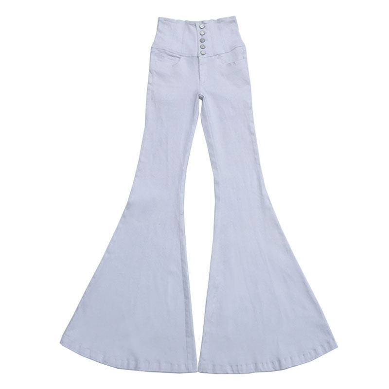 aoaomissshop2026女牛仔喇叭裤