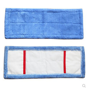 平板拖把布拖布头拖把头替换布平板墩布套式尘推头拖把吸水不掉毛