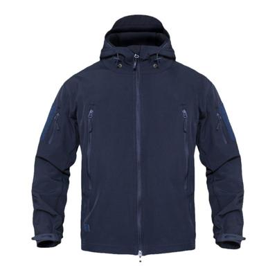 战术汤姆户外执勤软壳外套藏蓝色