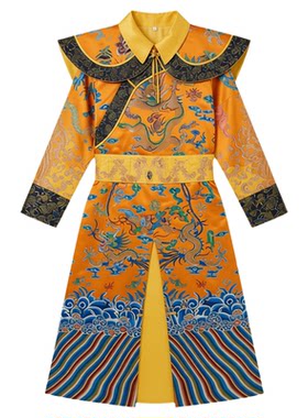成人古装清朝服装皇帝龙袍蟒袍