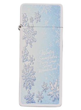 zippo正品打火机冬日雪花