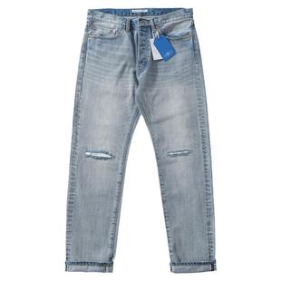 #DBEA[fire 501z]超重磅赤耳水洗浅色80s复古54501火焰牛仔裤2021