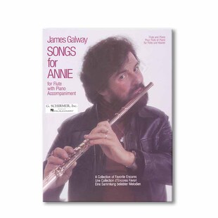 给安妮的歌 长笛和钢琴 希尔默原版乐谱书 James Galway Songs for Annie Flute and Piano HL50335060