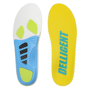 迪力捷 塑形直腿鞋垫预防拇外翻XO型腿扁平足足弓支撑碳板男女款