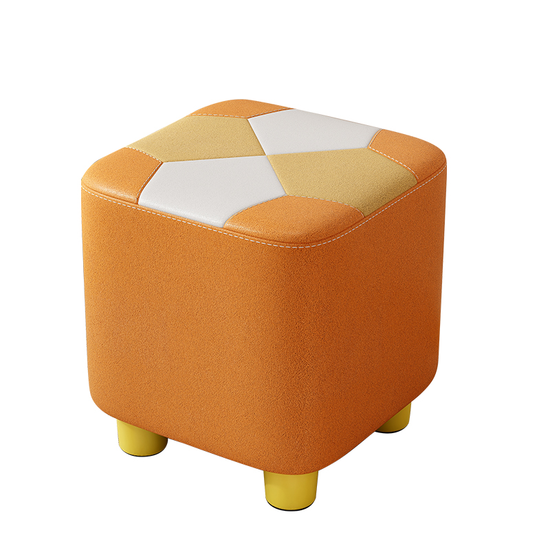 小凳子家用矮凳子小板凳科技布沙发凳客厅小坐凳方凳久坐不累结实