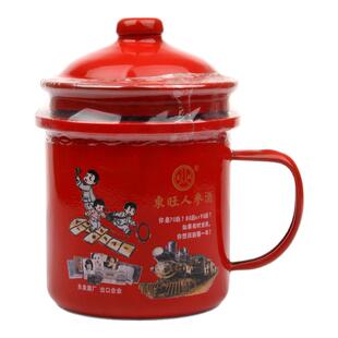 东旺大茶缸子东北人参酒水42度400ml*8罐整箱原料白酒枸杞人参酒